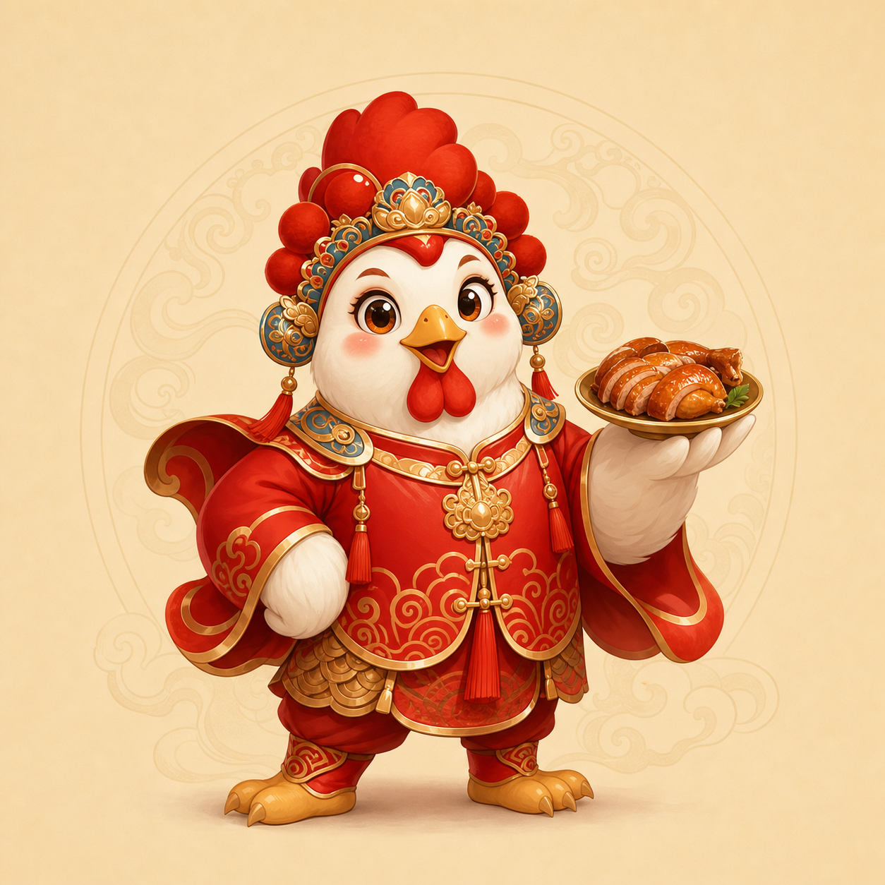 吕老太国潮小鸡IP